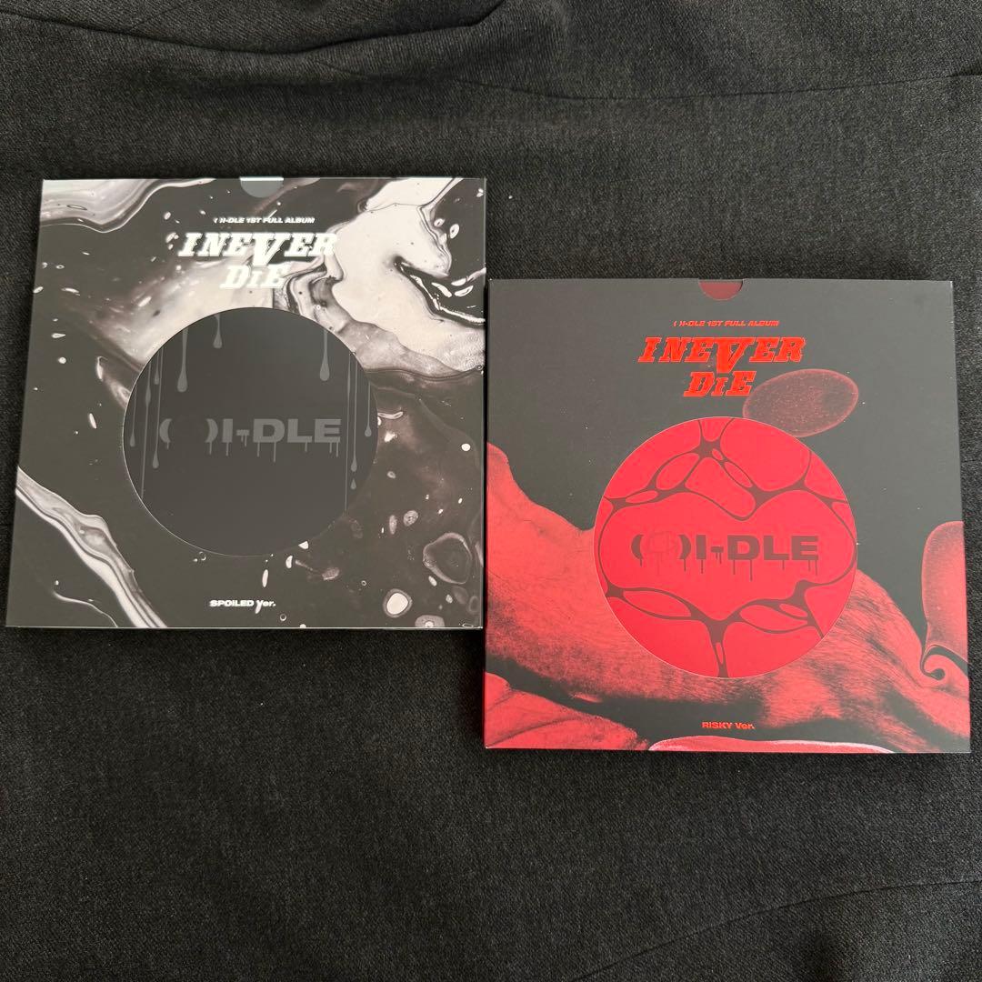 I-DLE I NEVER DIE アルバム ランダムトレカ付き　アイドゥル