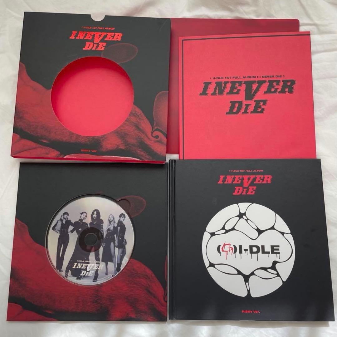 I-DLE I NEVER DIE アルバム ランダムトレカ付き　アイドゥル