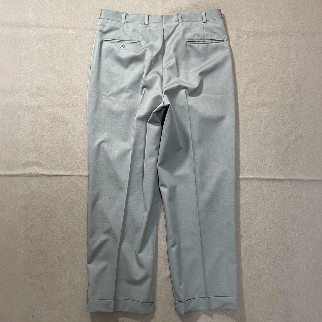 90s ノードストローム ウールギャバ 3タックスラックス ビンテージ usa製