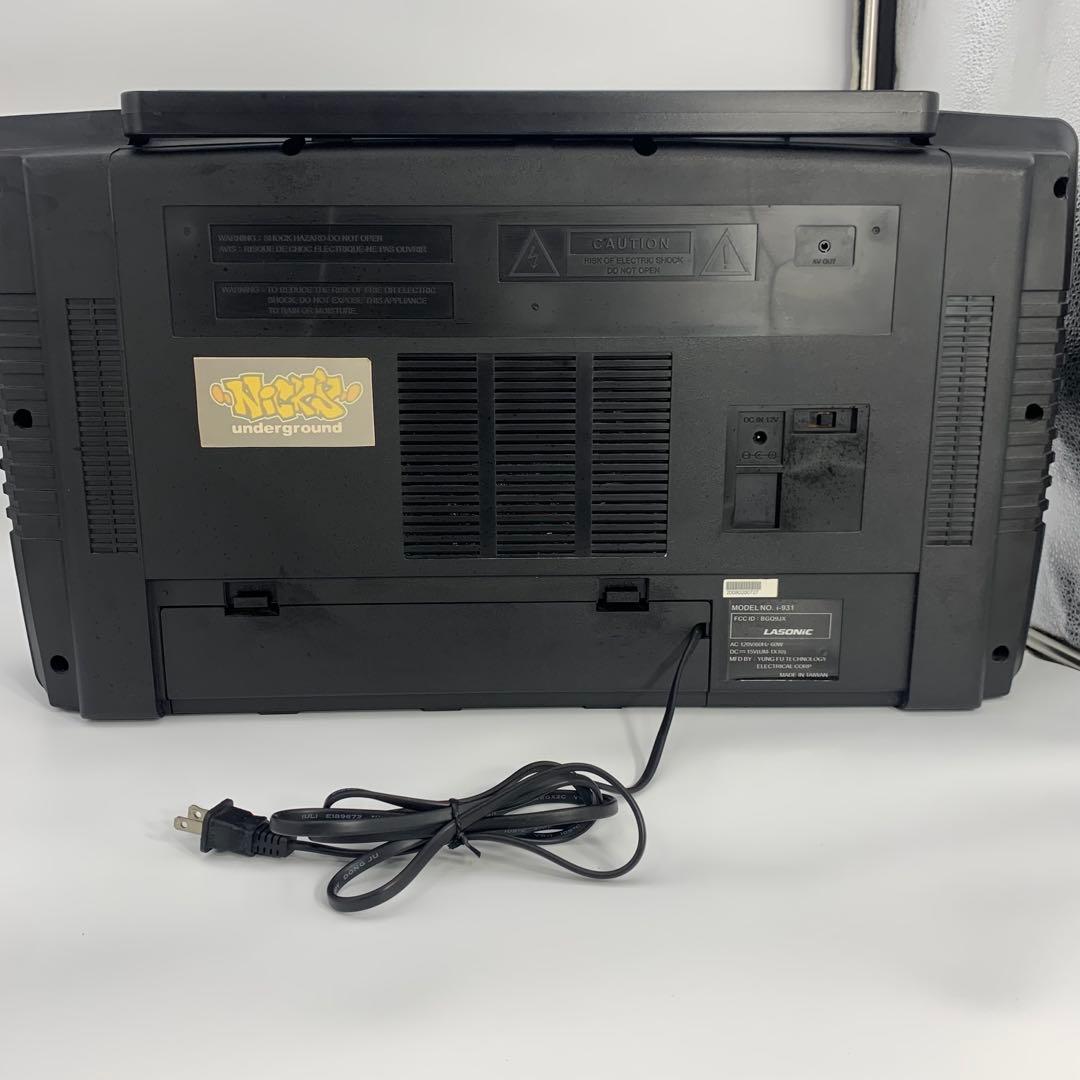 LASONIC i-931 ラジカセ風 特大 ラジオ オールドスクール レトロ