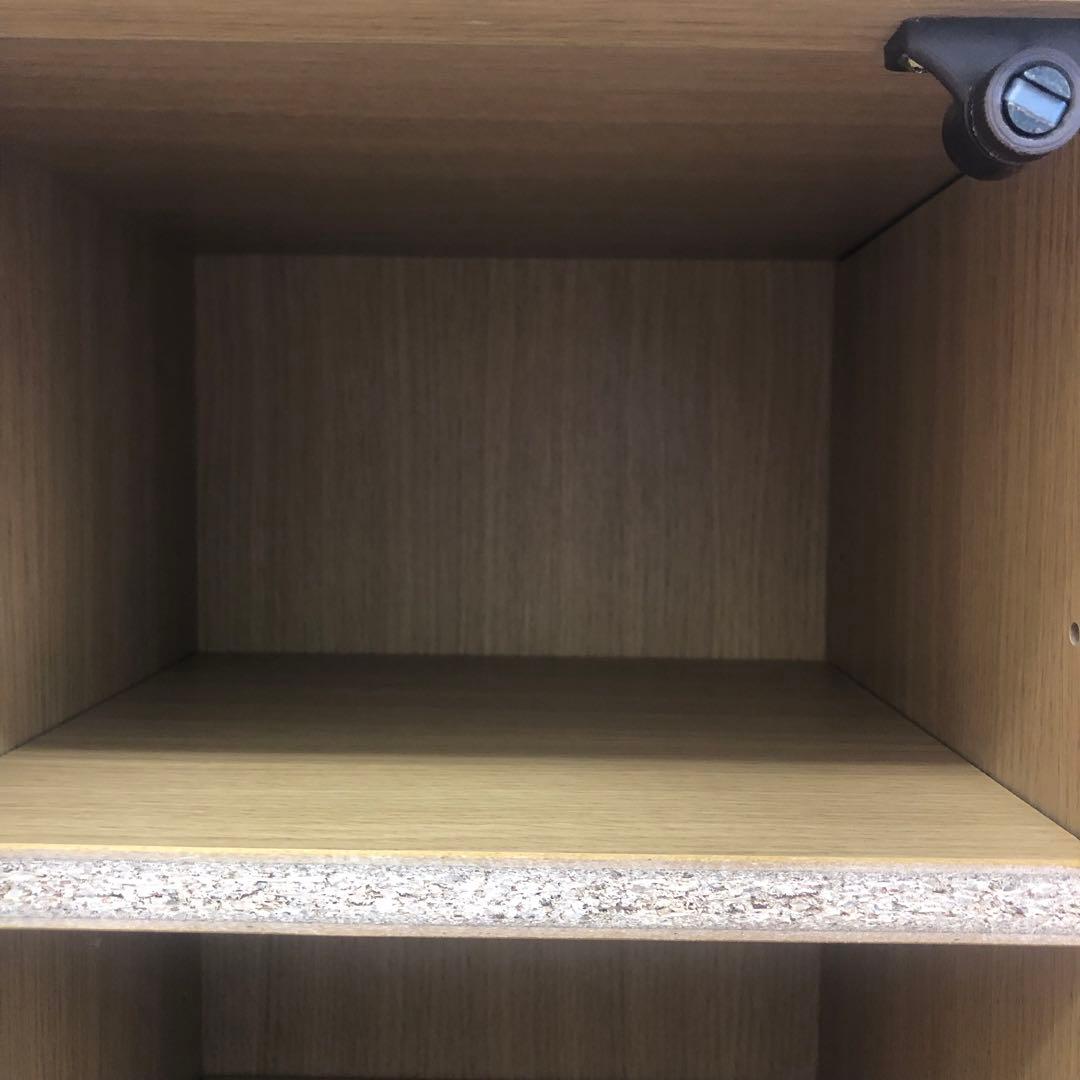 NITORI ニトリ サイドボード ナチュラル 4段チェスト 扉付き z127