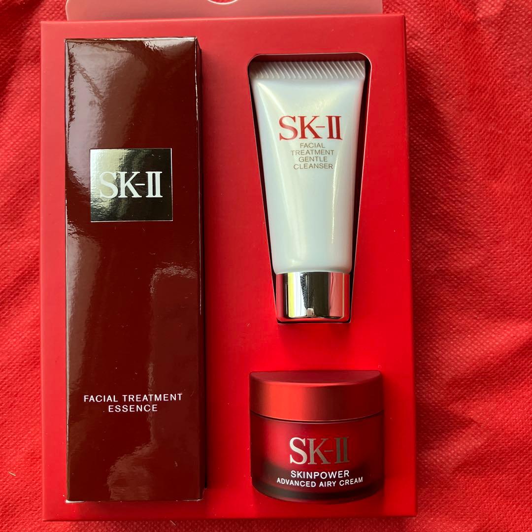 SK-II ピテラ　ユース　エッセンシャルセット＋コットン＋試供品