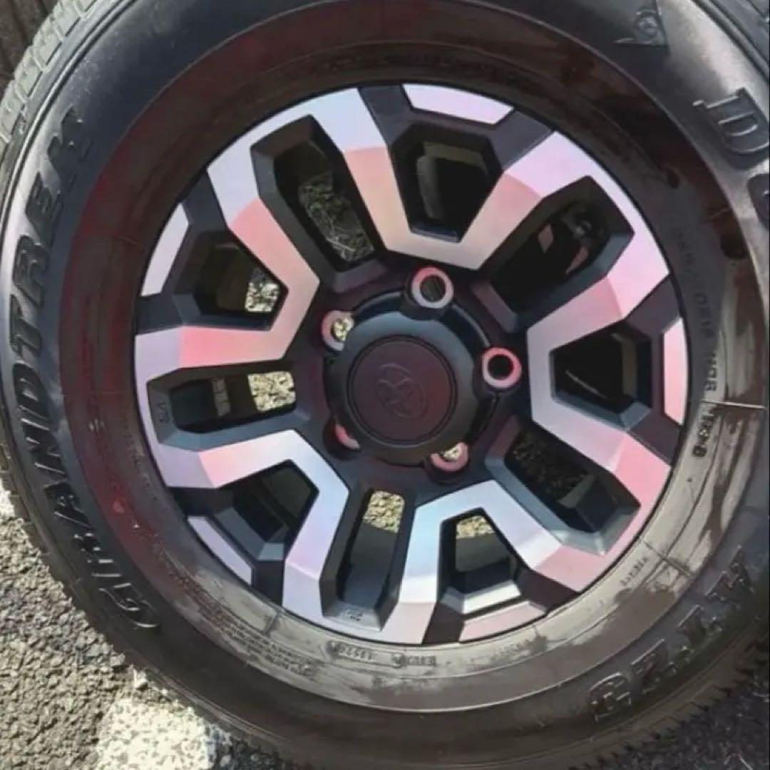 【新車外し】再再販 ランドクルーザー70 純正 16インチタイヤ ホイール 4本