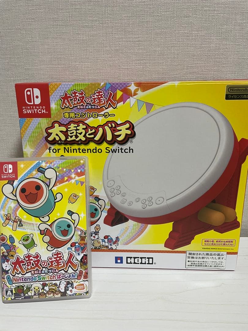 Switch 太鼓の達人　タタコンセット