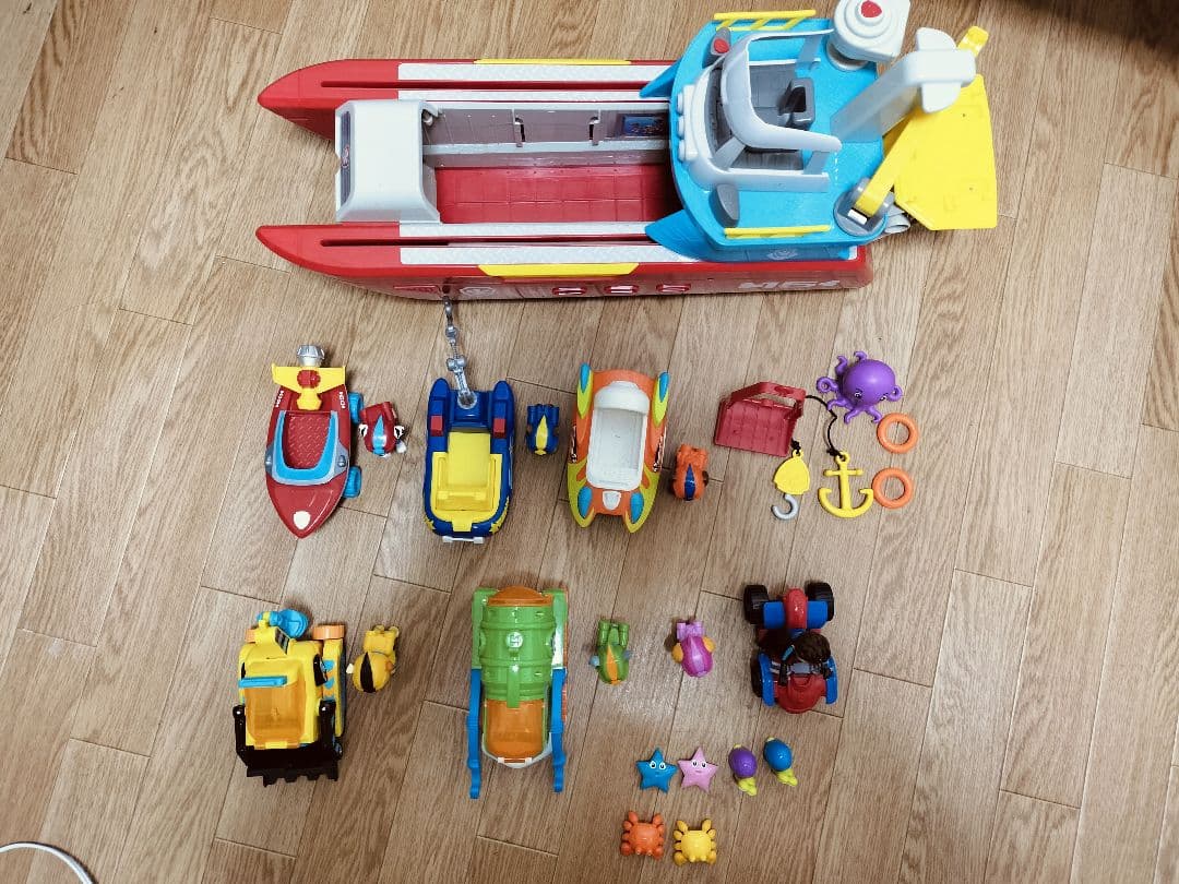 パウ・パトローラー　シーパトロール　シーパトローラーセット