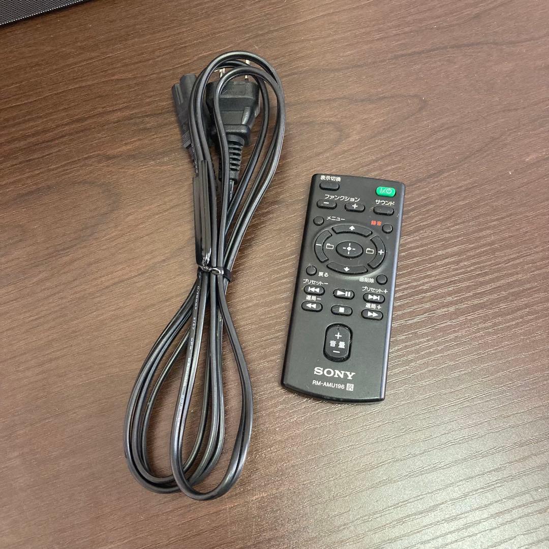 ソニー マルチコネクトコンポ CMT-X7CD ブラック