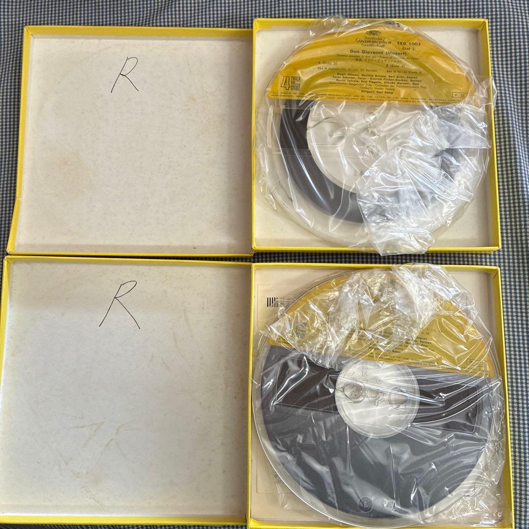 【4トラックテープ】モーツァルト作曲「ドン・ジョヴァンニ」カール・ボエム指揮