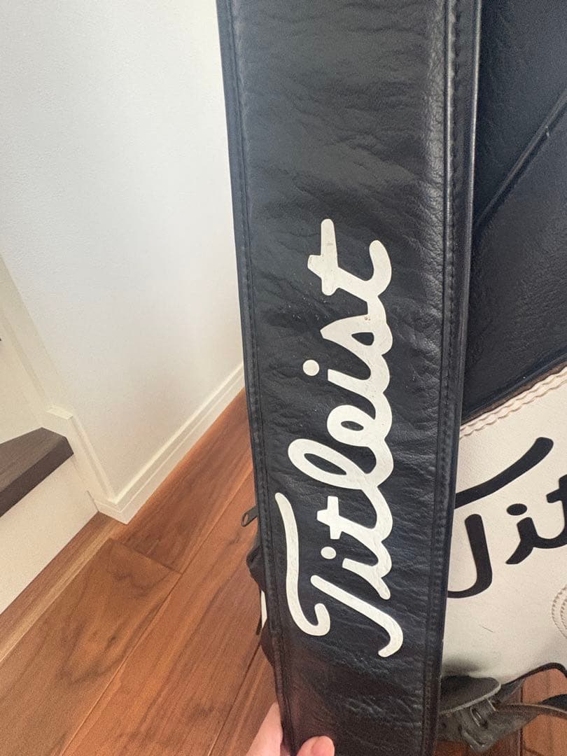 Titleist キャディバッグ 黒白