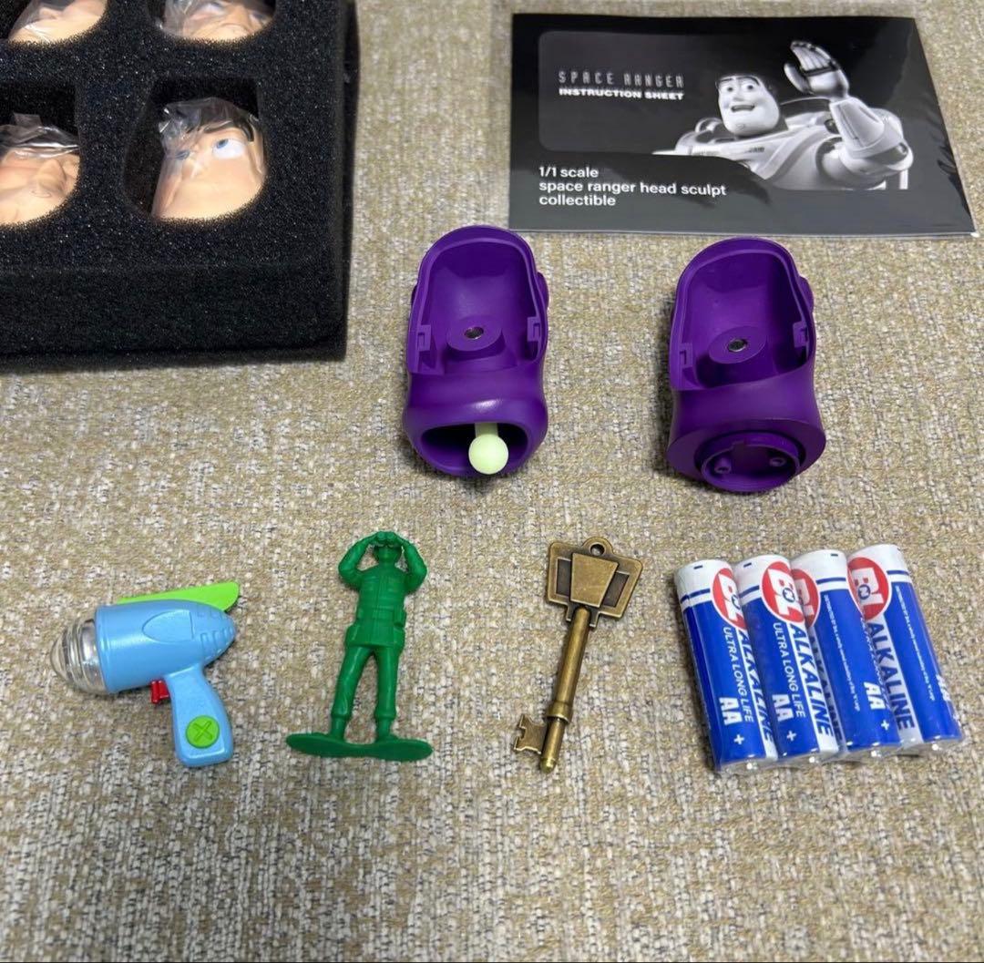 これが最後！ラスト出品！【激レア】バズ•ライトイヤー ヘッドパーツ バージョン2