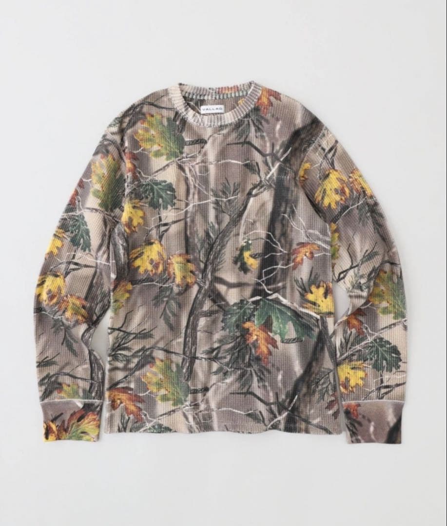 IO着用　VALLAD CAMO THERMAL TEE Sサイズ