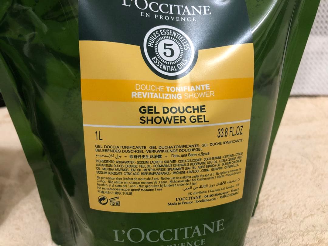 み*み様 ロクシタン3点セット　シャンプー　コンディショナー　シャワージェル　1