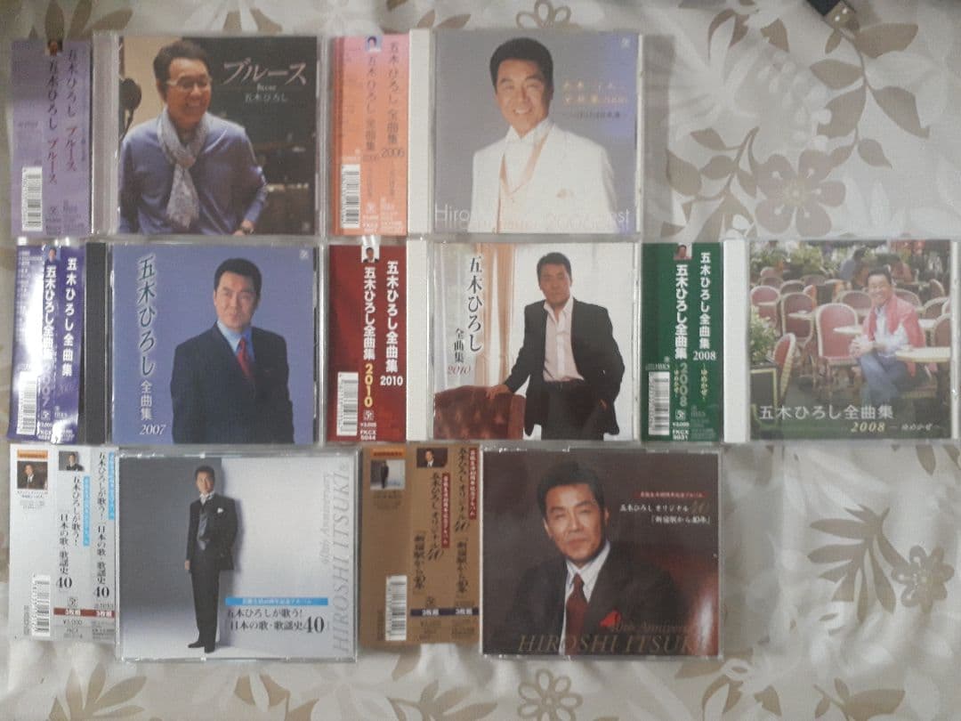 五木ひろし　CD ７枚セット(中古)