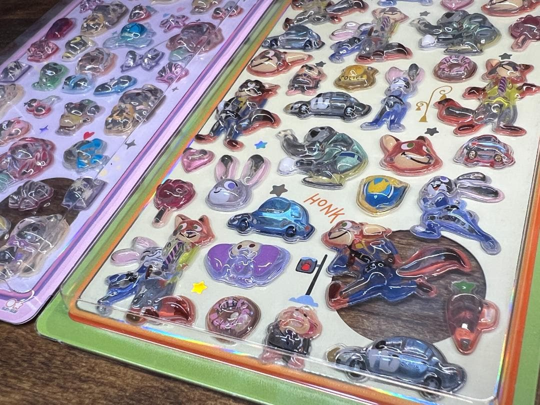 迅速発送　正規　ボンボンドロップシール　ディズニープリンセス ズートピア　セット