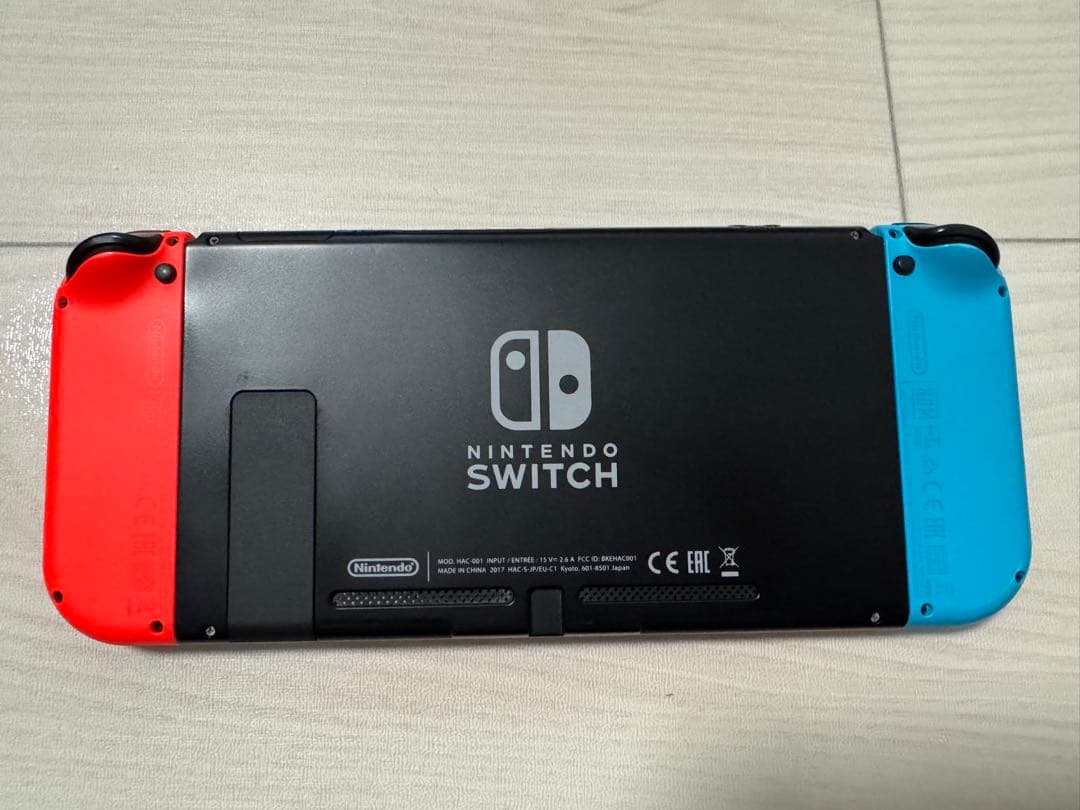 Nintendo Switch 青/赤 本体 付属品完備