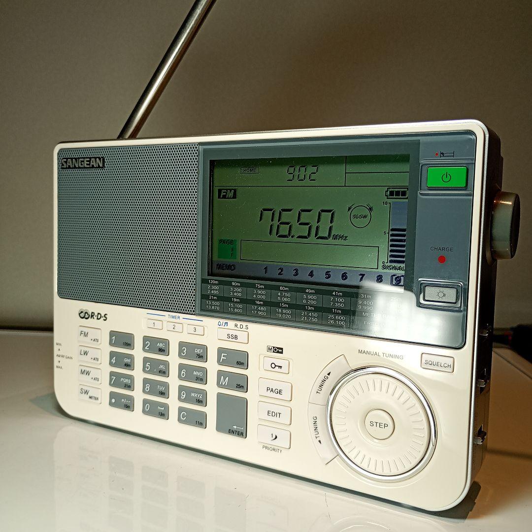 SANGEAN BCLラジオ ATS-909X 2014年製　動作品