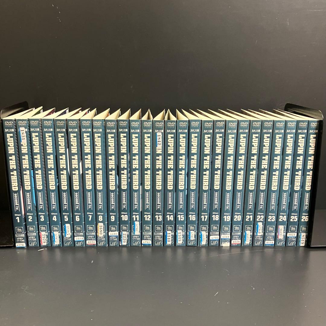 ルパン三世 second レンタルDVD アニメ 全巻完結セット