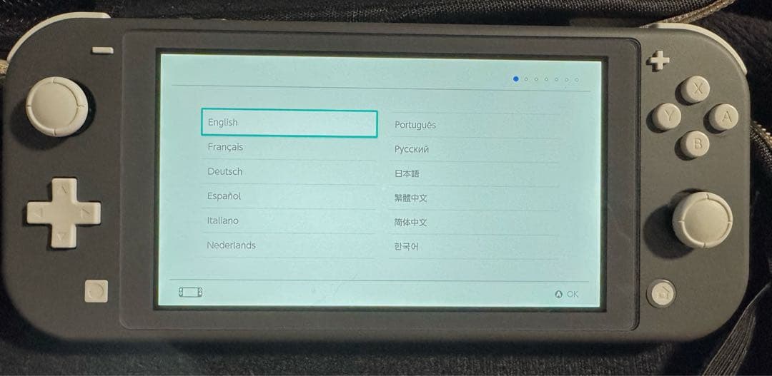 Nintendo Switch Lite グレー 箱付き アダプター無し