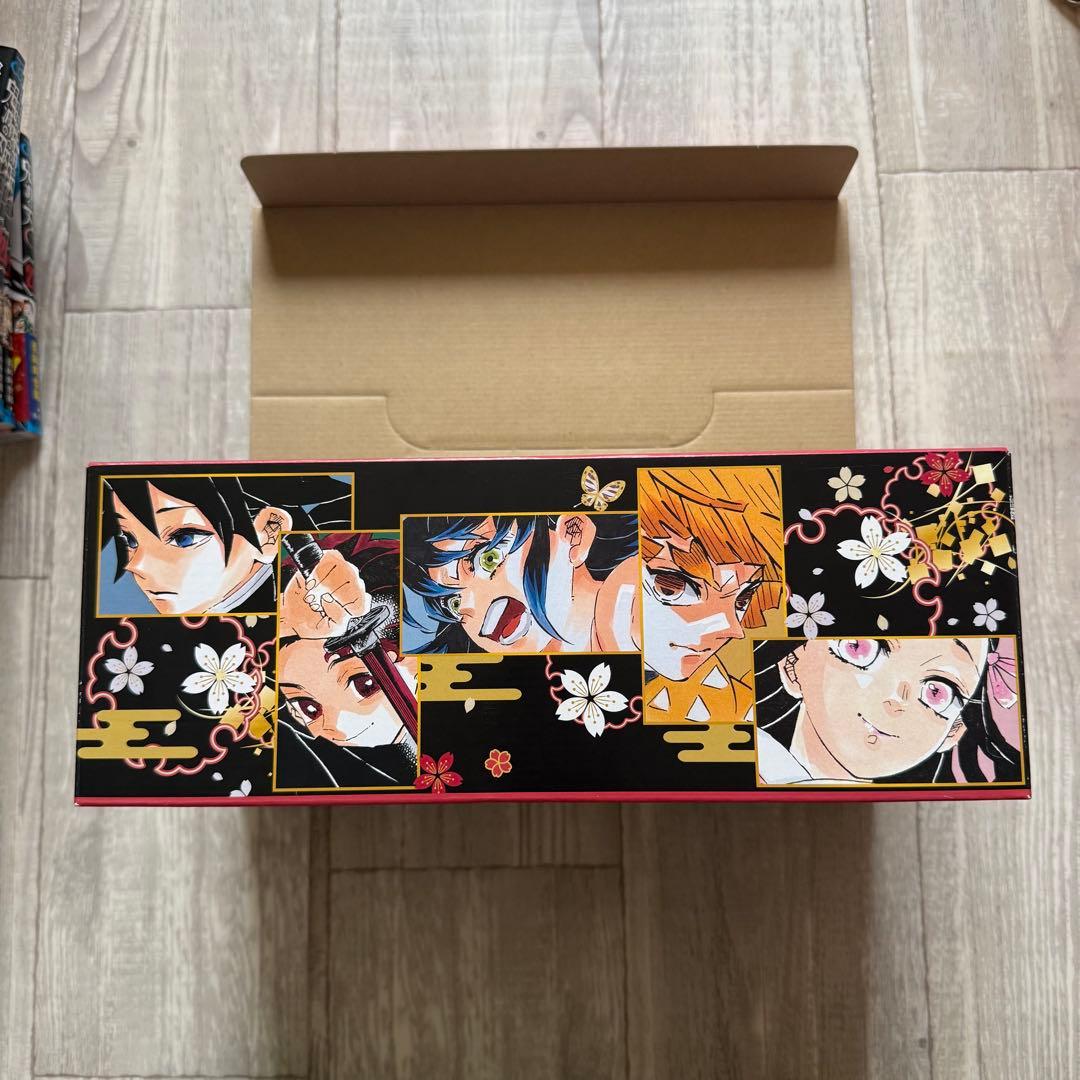 鬼滅の刃 全巻セット 全巻収納ボックス　特製しおり