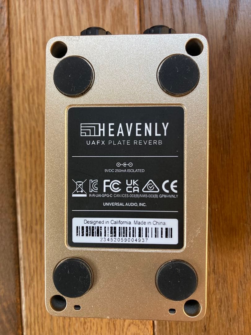 ギター UAFX HEAVENLY PLATE REVERB
