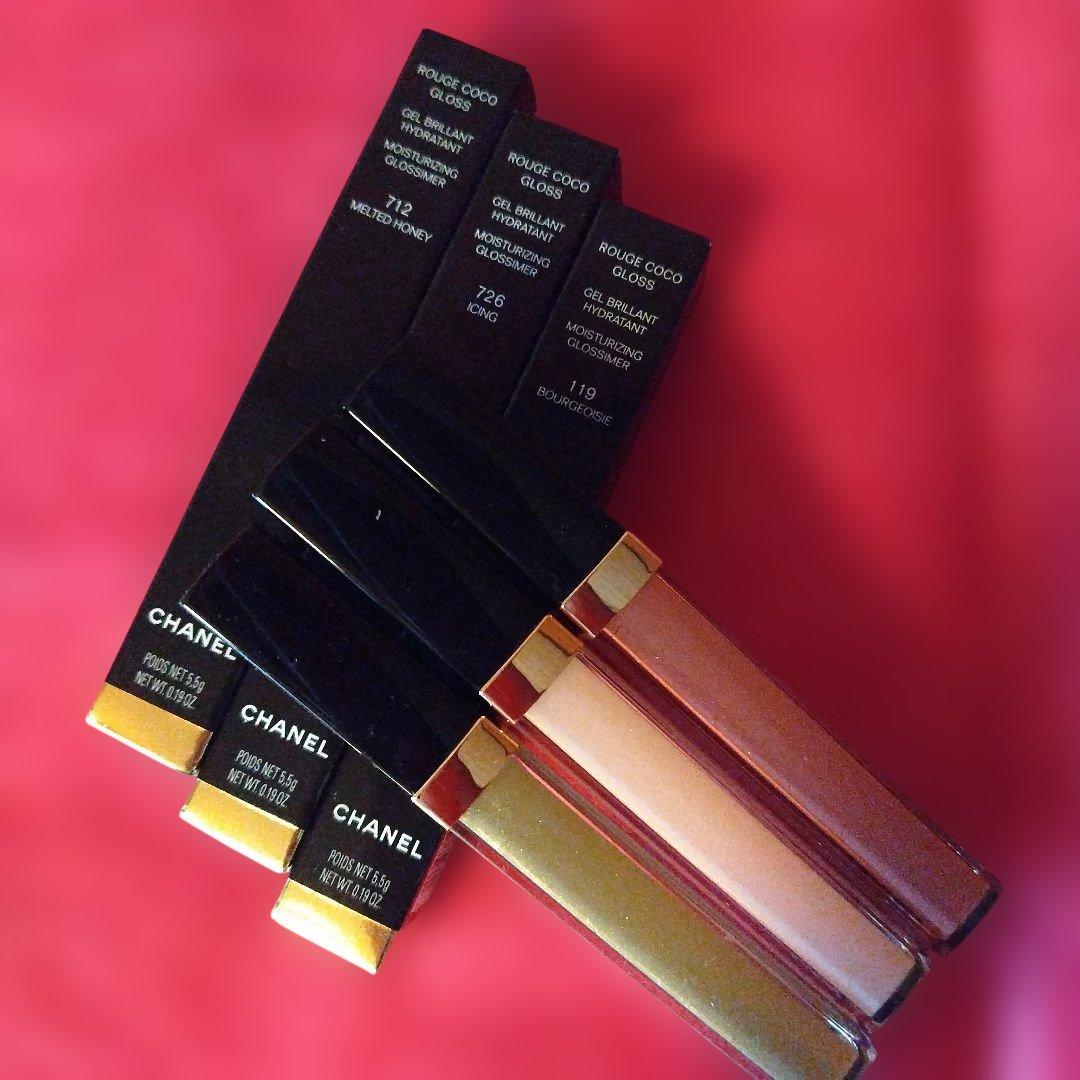 【期間限定お値下げ】【新品］CHANEL 2025ルージュ ココ グロスセット