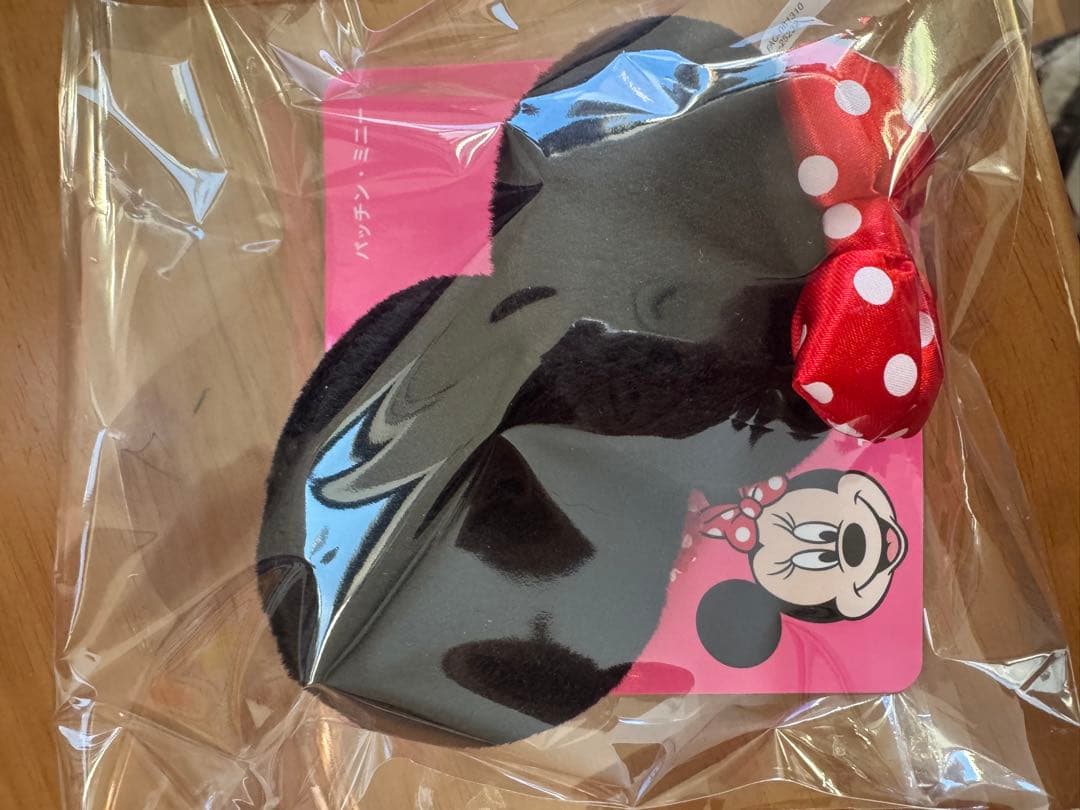 ミニーマフラーキャップ&パッチンミニー