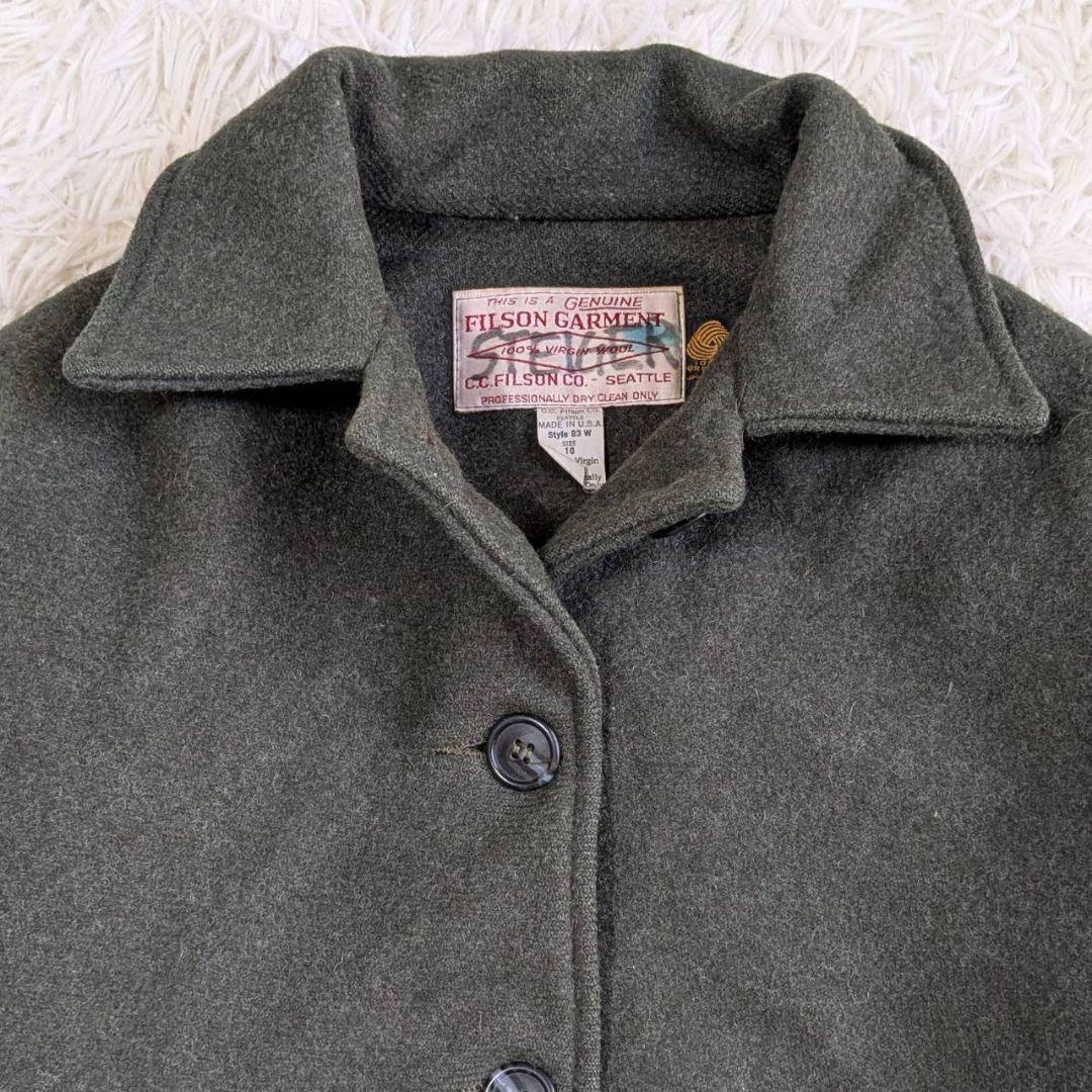 FILSON USA製 ダブルマッキーノ クルーザージャケット カーキ S