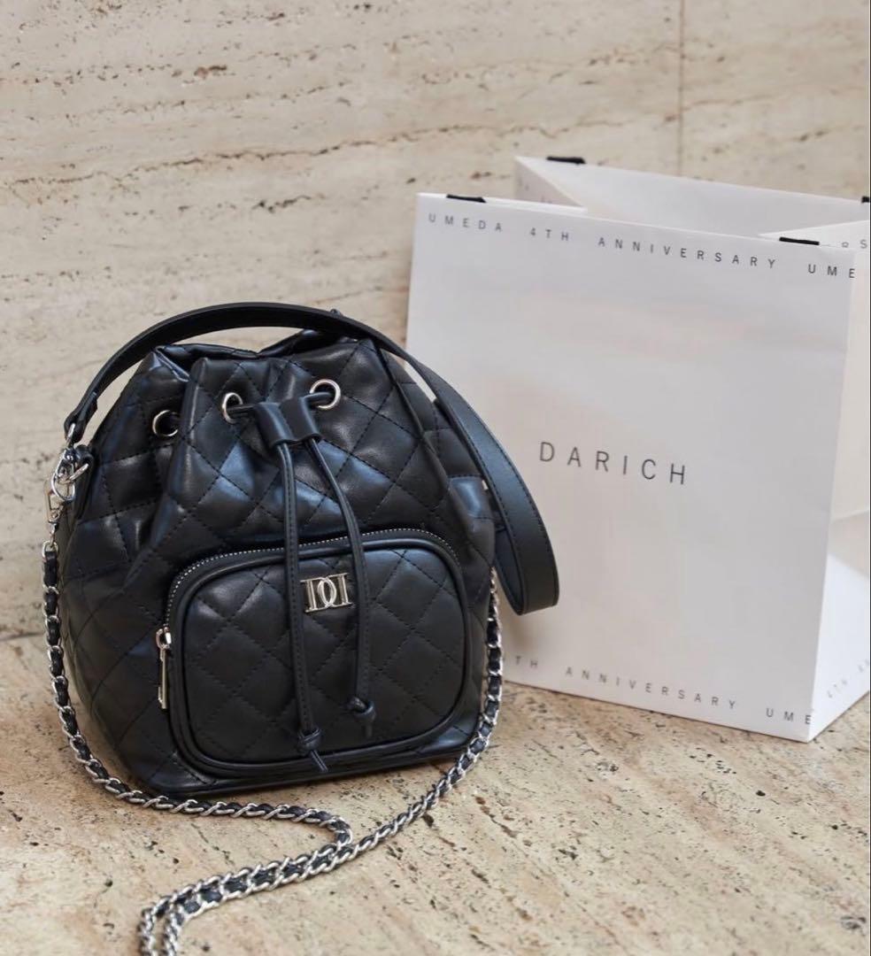最終値下げ【Darich】DDキルティングハンドルバッグ