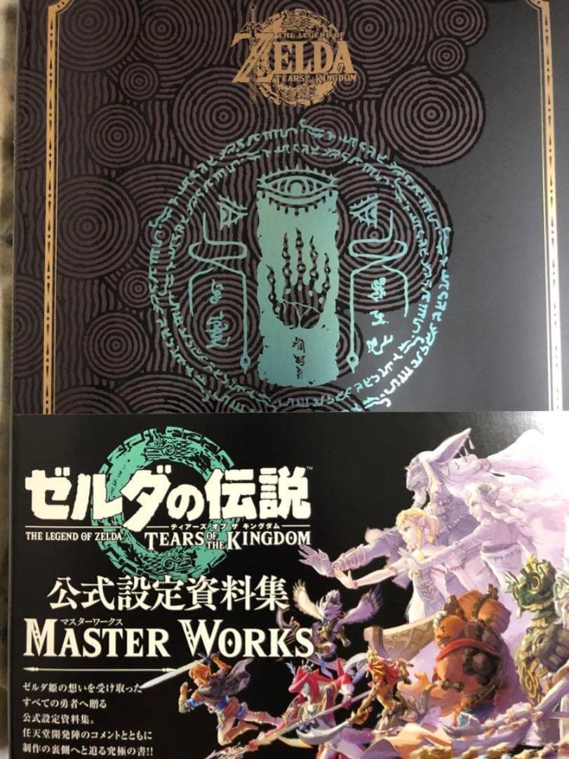 ゼルダの伝説 マスターワークス 公式設定資料集 2冊セット