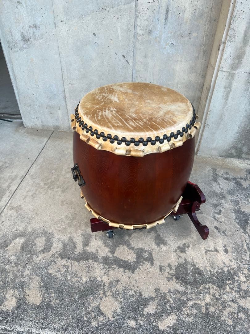 長胴太鼓　1.6尺　諏訪工芸　カバー付き　和太鼓　太鼓