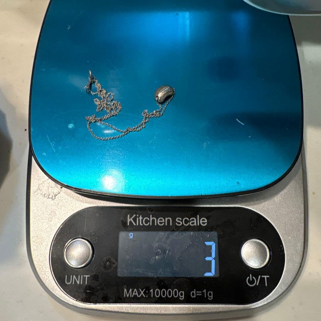 Tiffany & Co. ティファニー ビーンズ シルバーネックレス