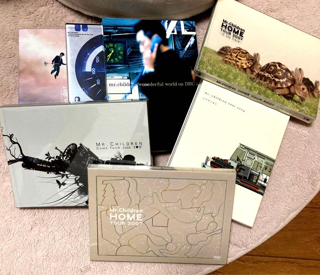 【お得まとめ売り】Mr.Children ライブDVD7枚セット