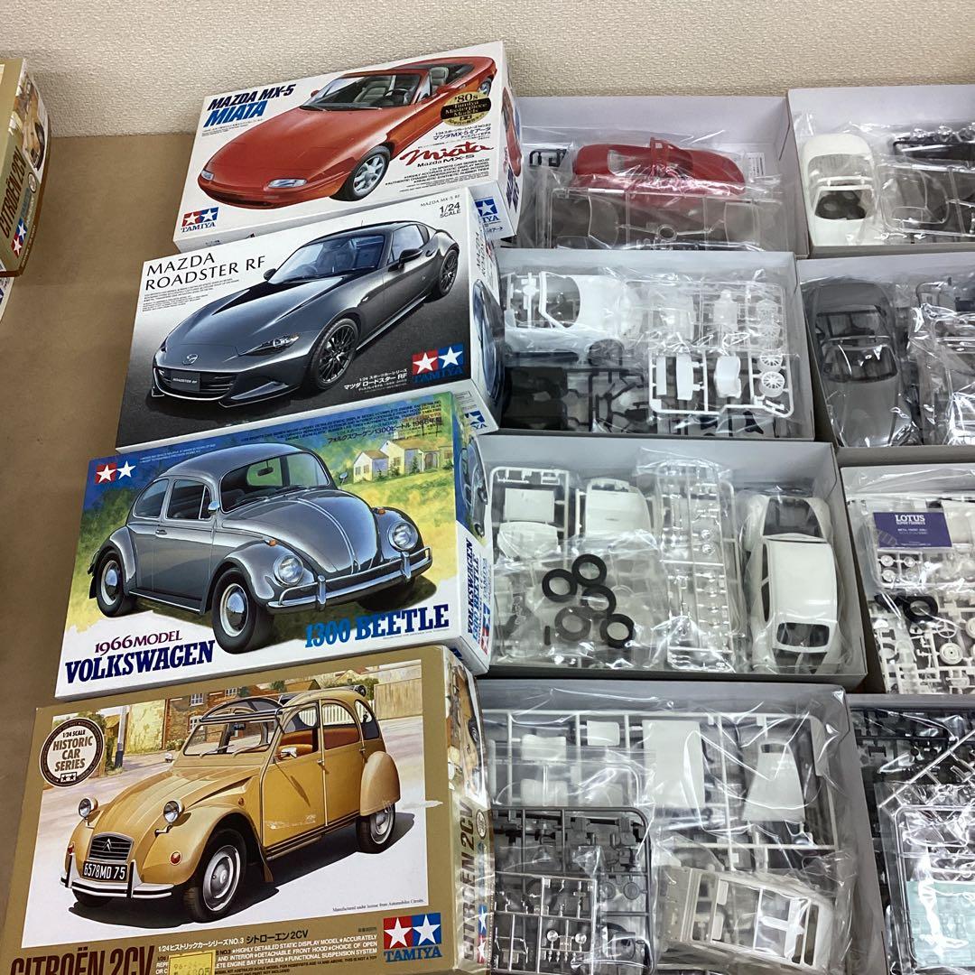 タミヤ 1/24スケール プラモ8点セット モーリス・ミニクーパーなど 未組立品