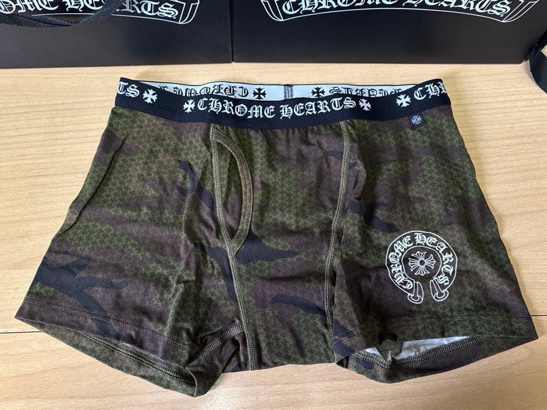新品未使用 クロムハーツ ボクサーパンツ ブリーフ 迷彩 サイズL