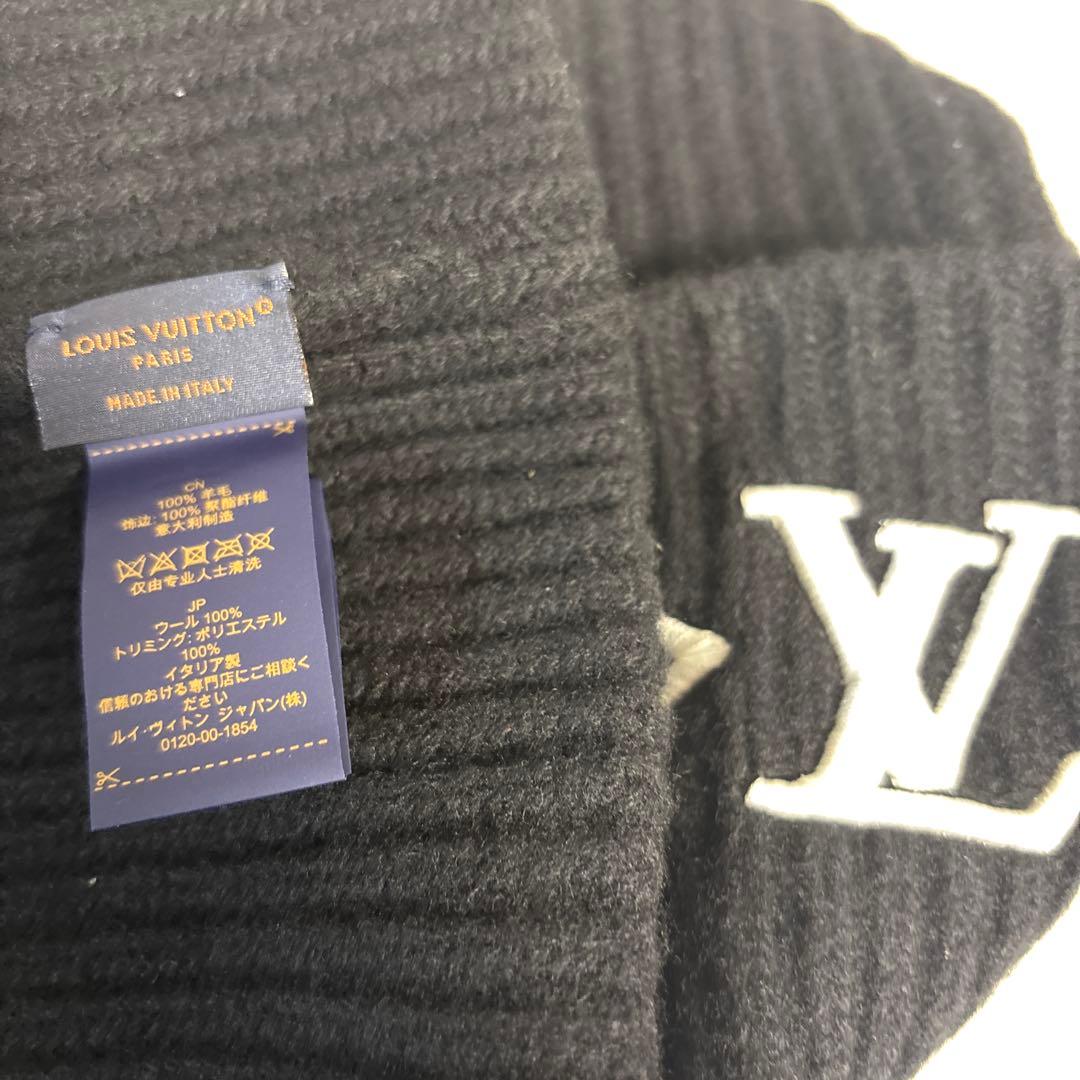 ルイヴィトン　ビーニーLVヘッドラインM77872