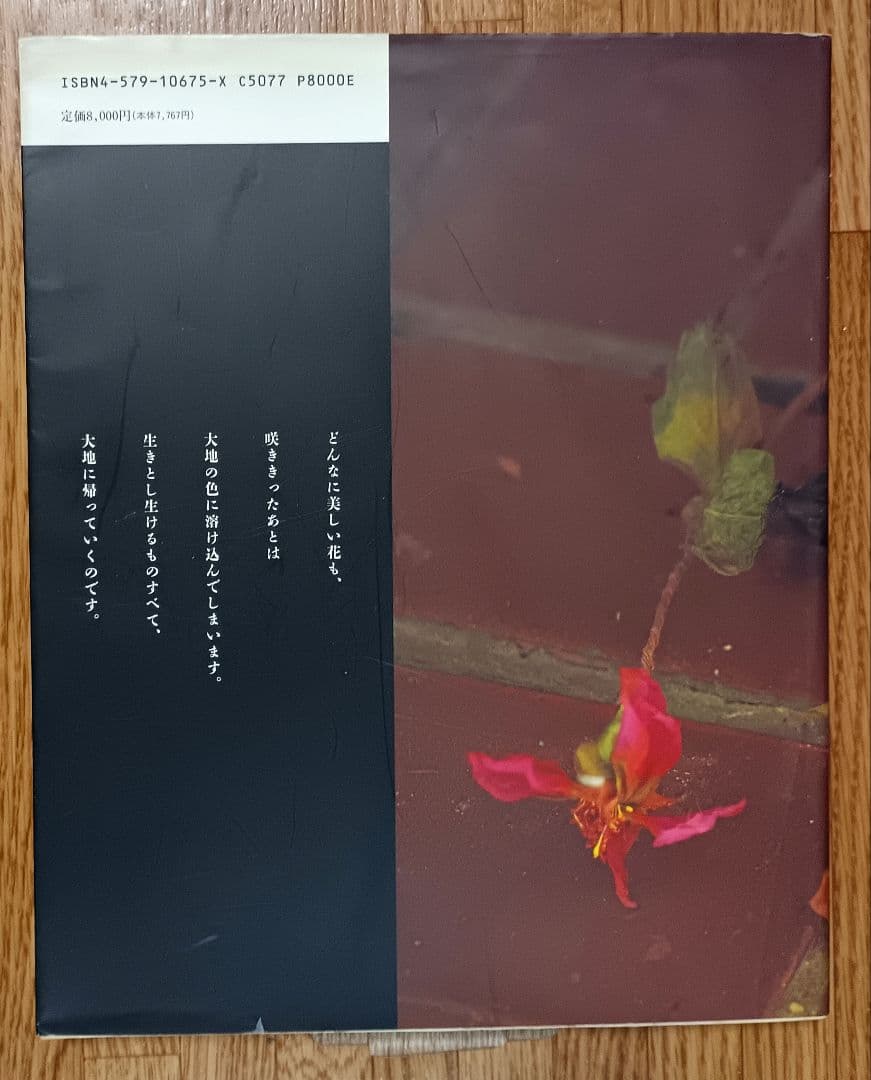 【ヴィンテージ本】枯れていく花 (布花) 山上るい