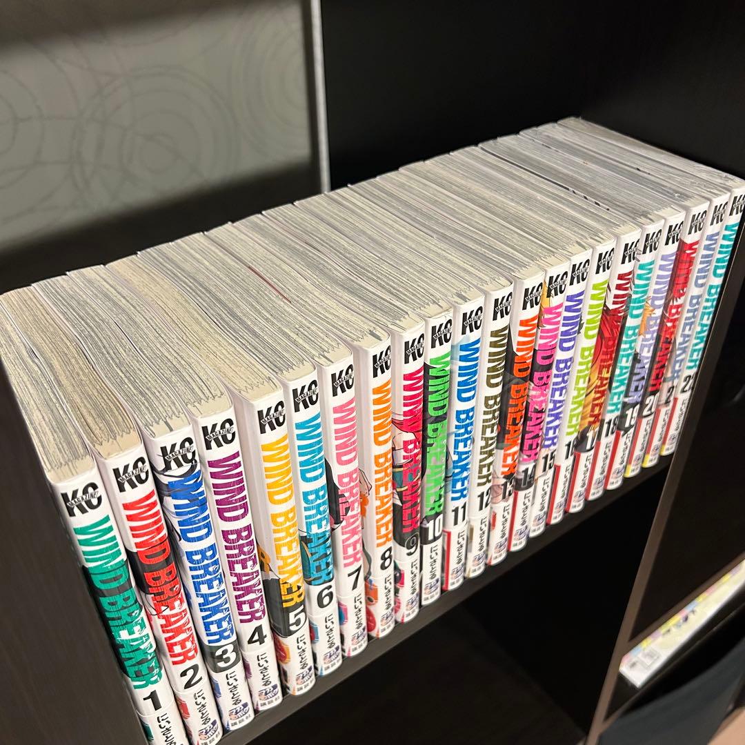 【全巻初版・帯付】WIND BREAKER ウィンブレ　全22巻＋おまけ