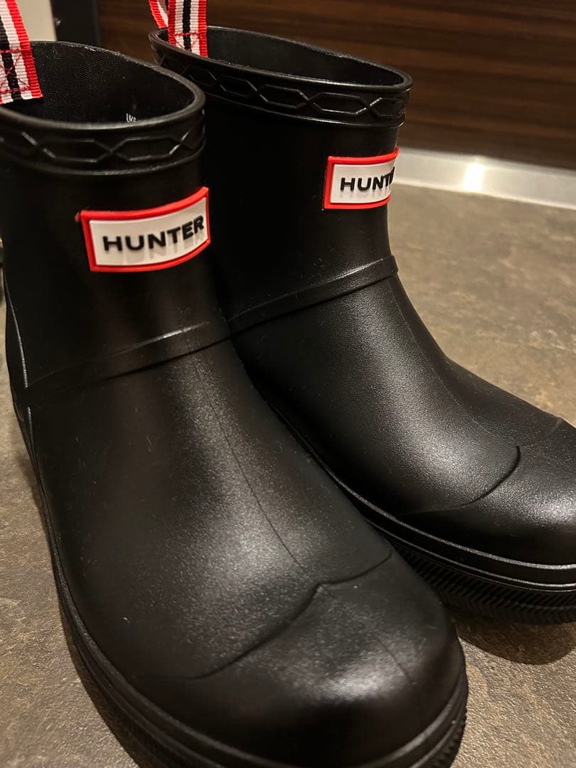 【お値下げ中】HUNTER ユニセックス プレイモールデットブーツ UK6