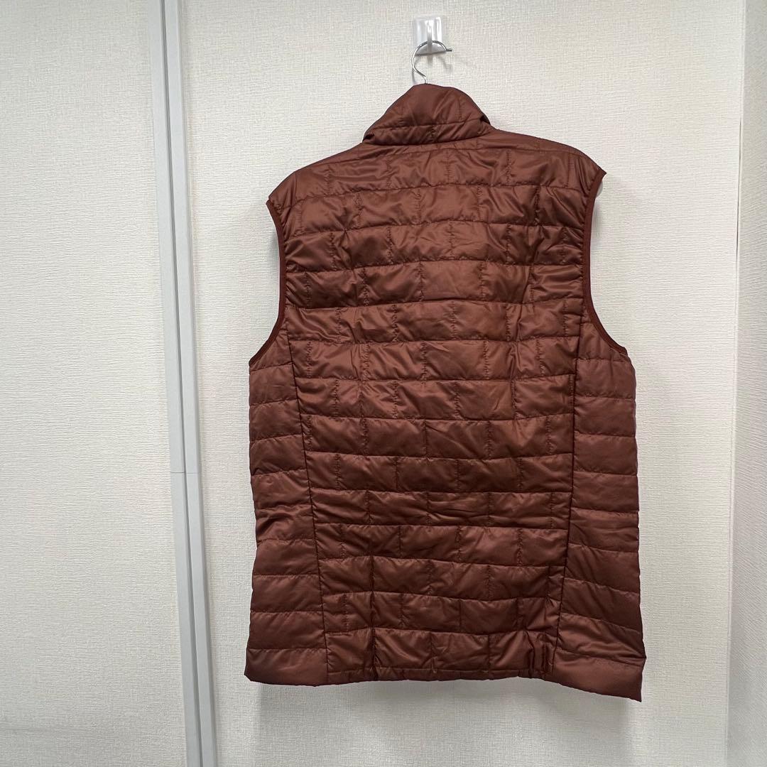 ブラウン Patagonia ダウンベスト キルティングベスト　未使用品