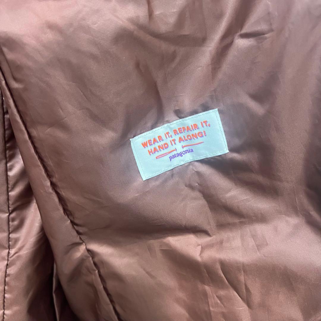 ブラウン Patagonia ダウンベスト キルティングベスト　未使用品