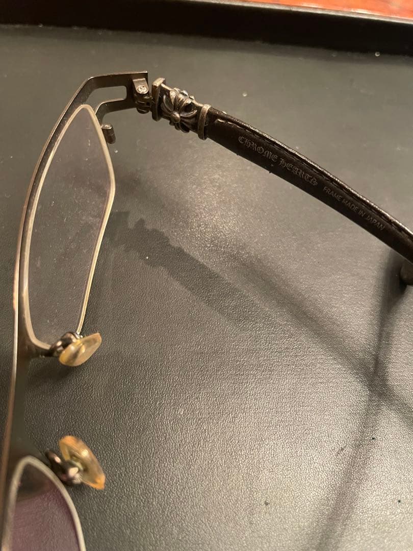 誰かに貰った頂き物の眼鏡 レンズをわざわざ入れが放置品