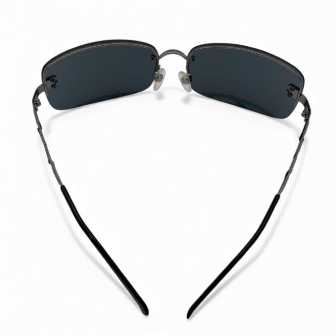 【美品】CHANEL シャネル サングラス リムレス ココマーク ブラック