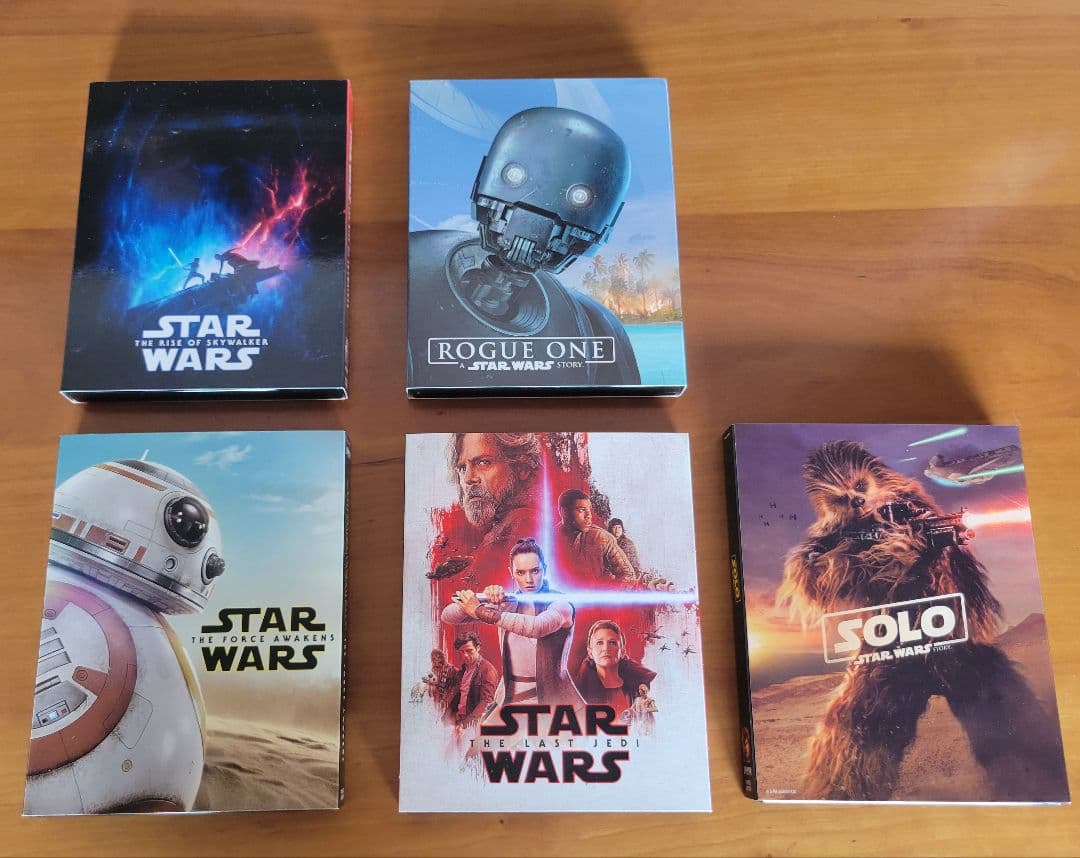 【美品】スターウォーズ　EP7.8.9+2作品　DVD 　Blu-ray