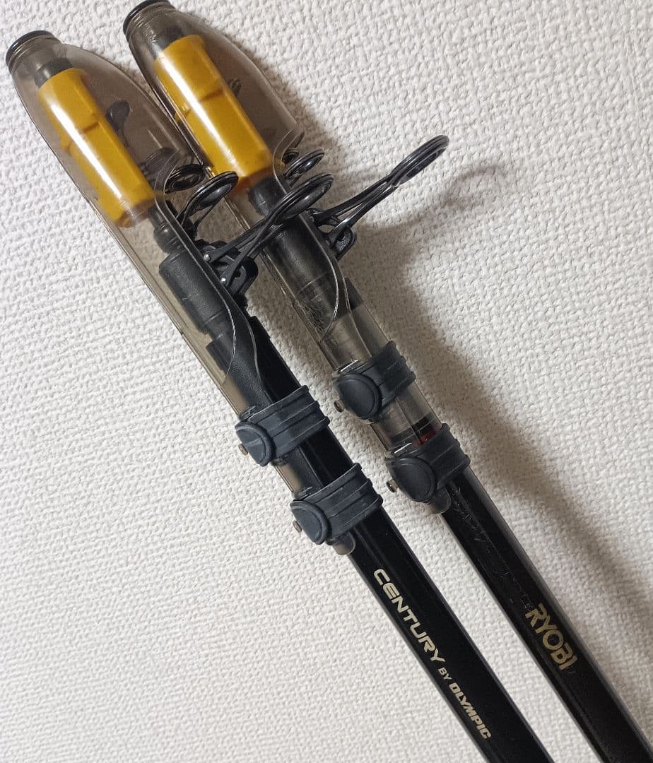 リョービ&オリムピックセンチュリーSICガイド投げ竿まとめて２本