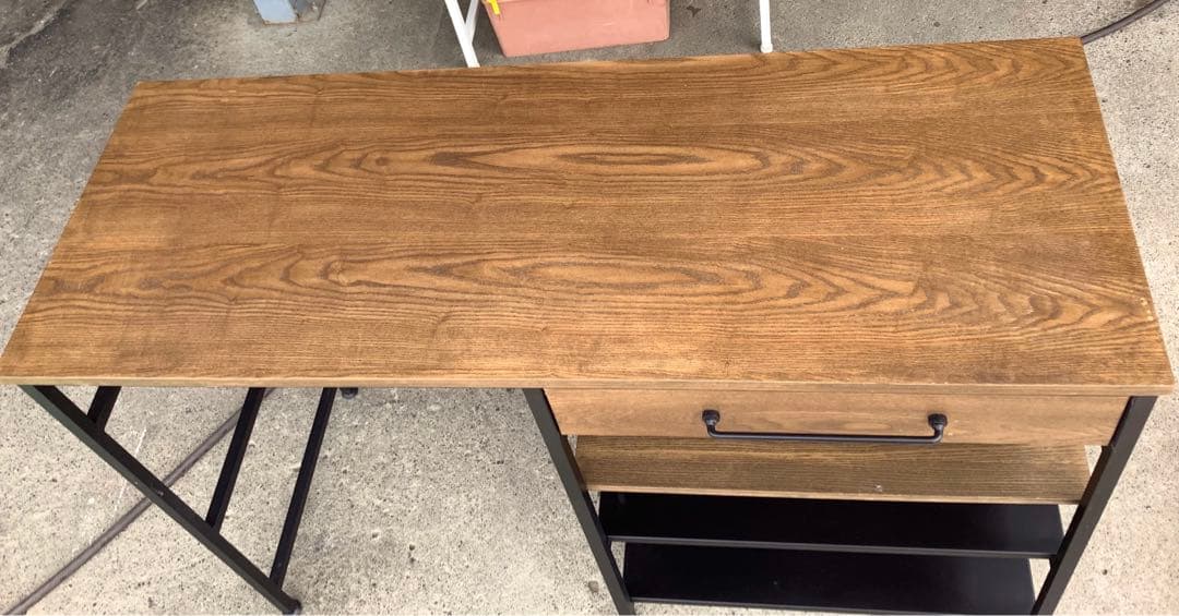 ロウヤ キッチンカウンター キッチンラック インダストリアル ゴミ箱収納