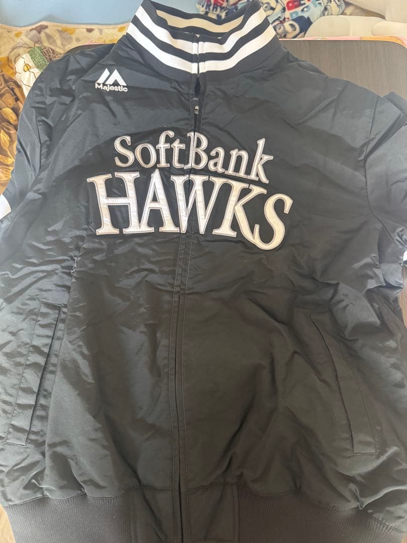 【柳田選手着用】SoftBank Hawks グランドコート