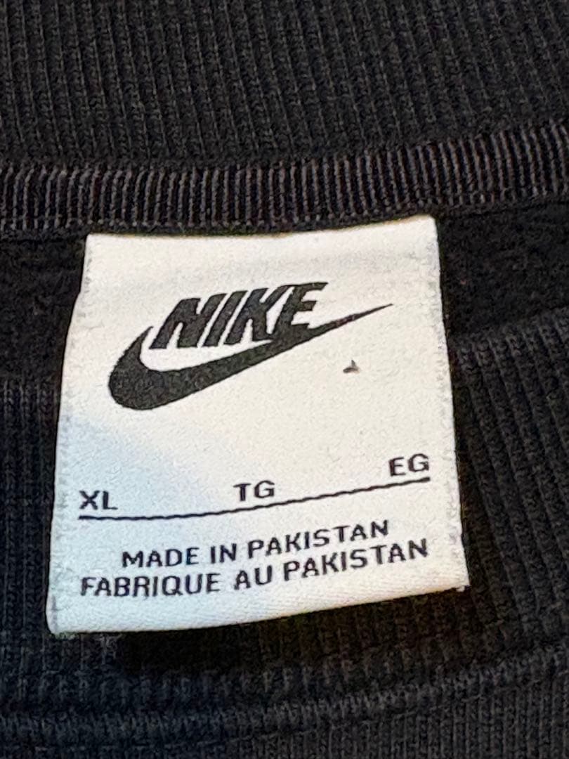 NIKE STUSSY コラボ スウェット XL ブラック