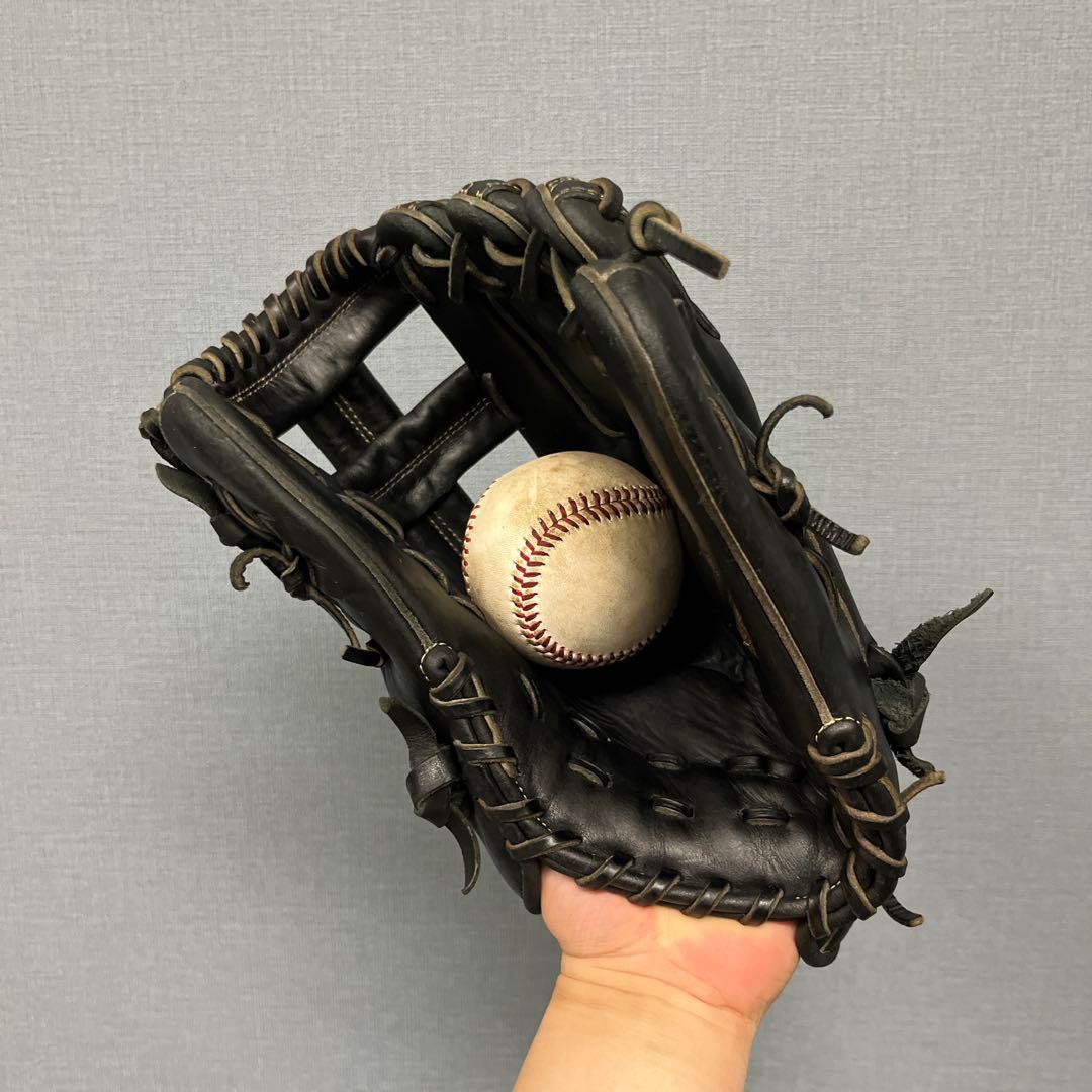 1058 ミズノ グローバルエリート 型抜群 即戦力 軟式 内野手用グローブ