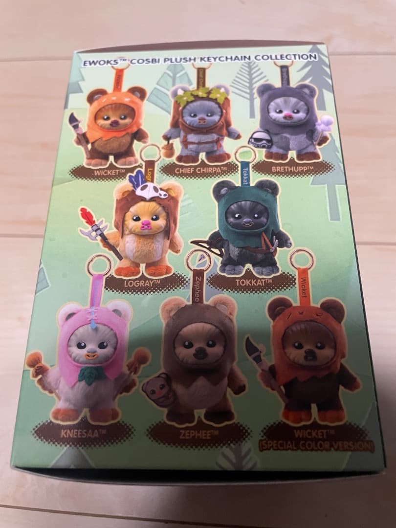 ［限定］Ewoks Star Wars Cosbi Plush Keychain