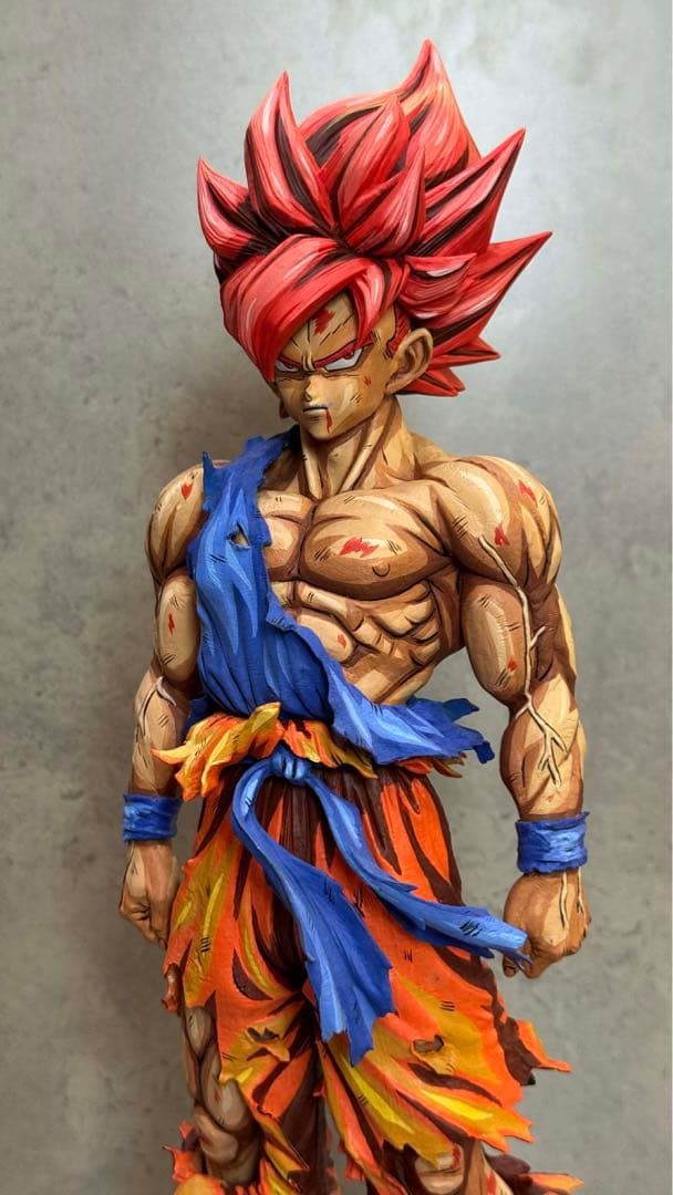 ドラゴンボール ベジータ と孫悟空フィギュア　2体セット赤