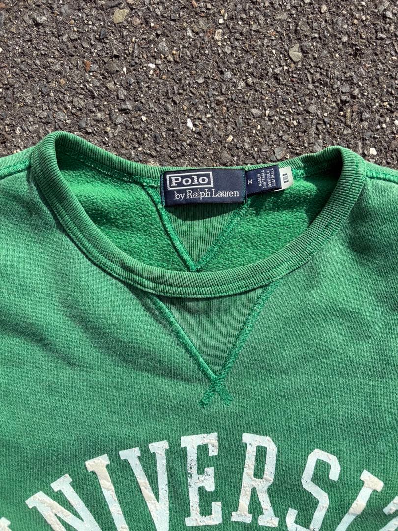 Polo by Ralph Lauren グリーンスウェット Mサイズ